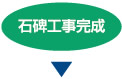 石碑工事完成