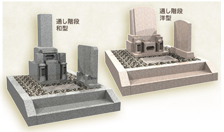 飯盛霊園専用末広石材セット